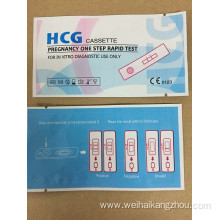 Free Samples Cassette One Step HCG Pregnancy Test